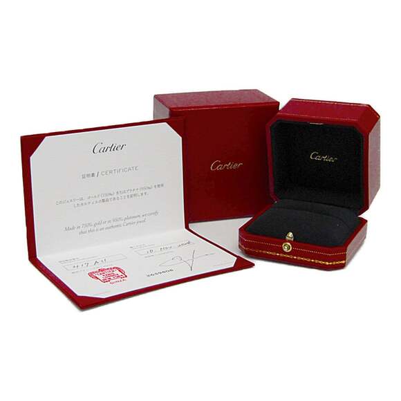 Cartier Mini Love Ring Pink Gold (18K) Fashion No Stone Band Ring Pink Gold - Picture 10 of 10